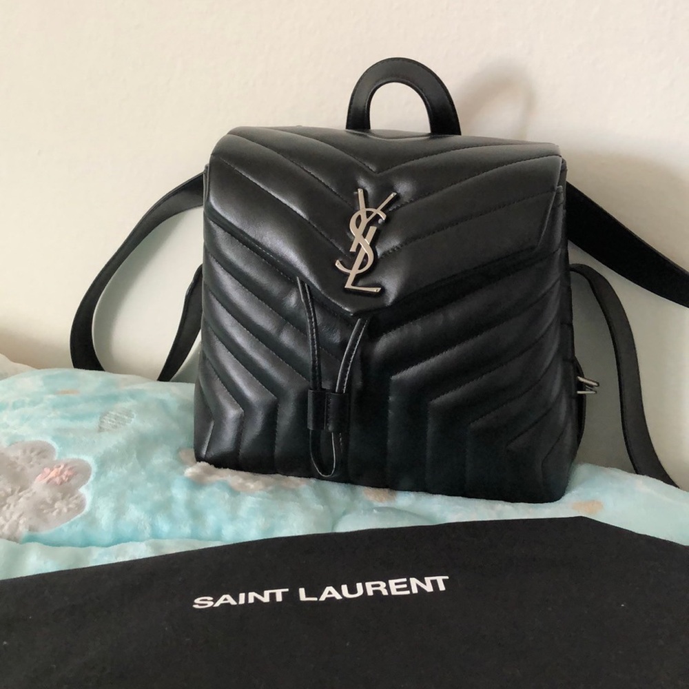 ❌SOLD❌ Saint Laurent Lou Lou Backpack Black